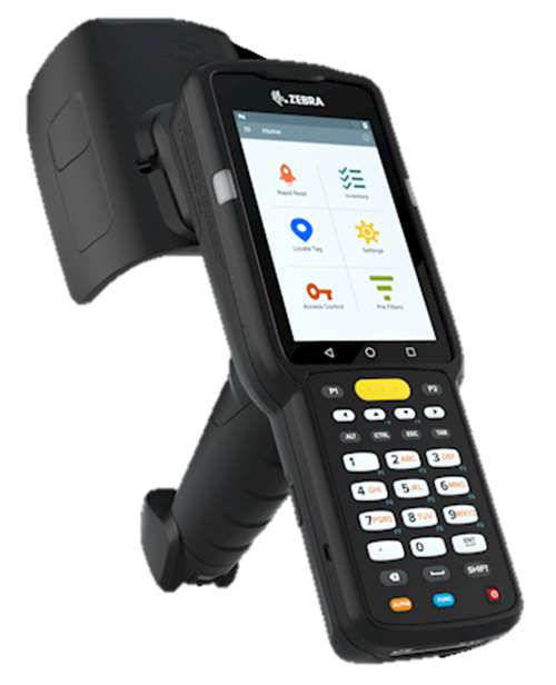 Zebra handheld reader